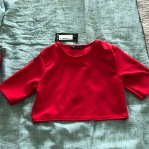 Red Crop Top NastyGal